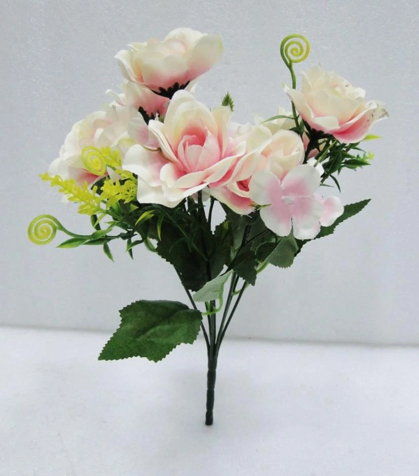 Small Rose Open Flower Bunch New